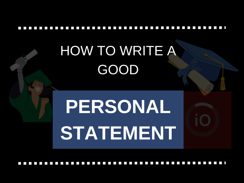 how to write good personal statement